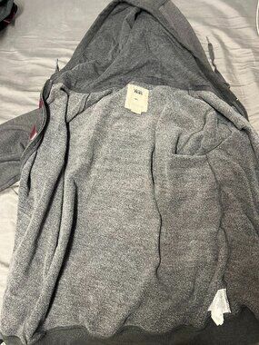 Vans Gray Zip-up Hoodie